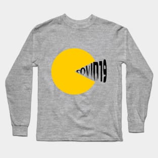 Pakman vs covid 19 Long Sleeve T-Shirt